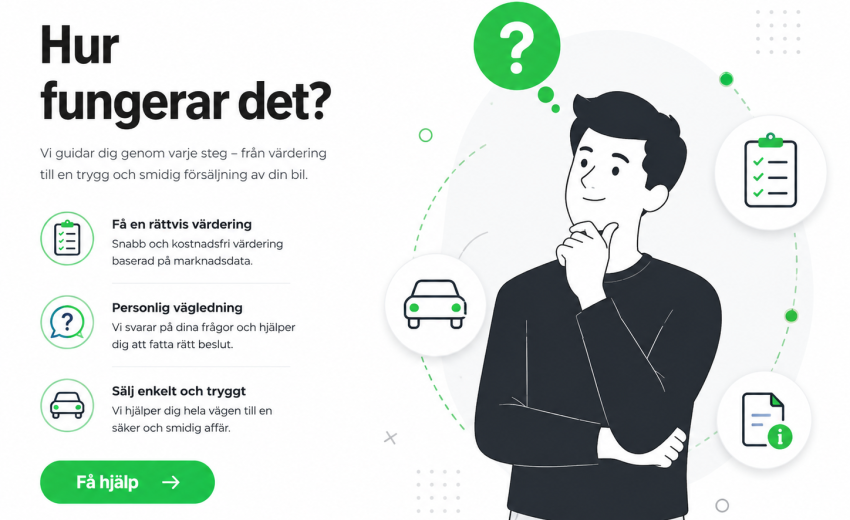 Så säljer du en defekt bil utan stress